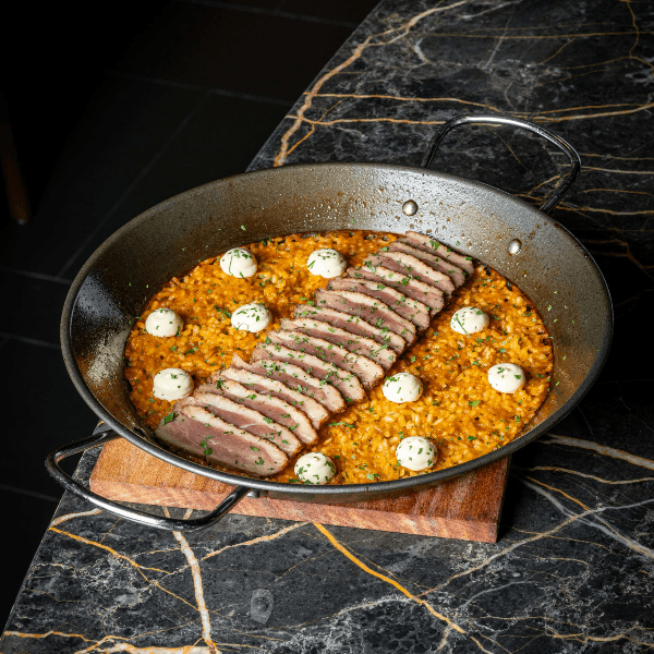 48h Marinated Duck Paella
