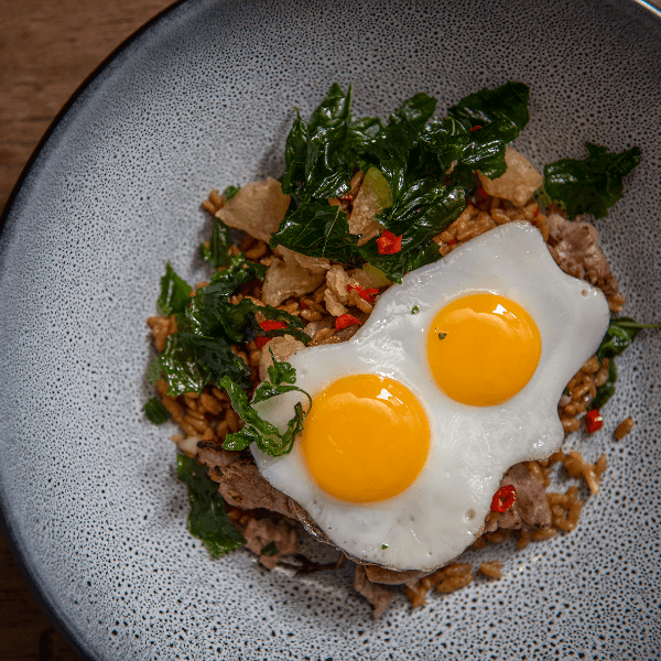 Khao Pad Krapao Nuea    