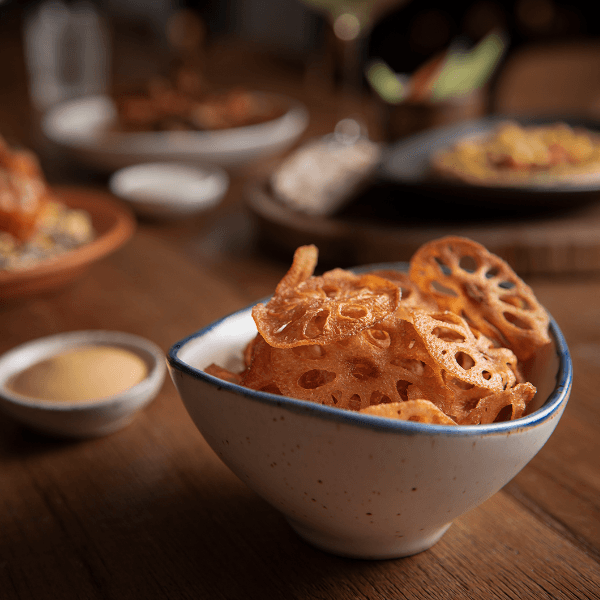 Lotus Root Crisps (v)