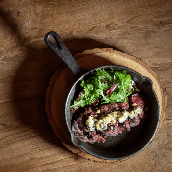 Blue Cheese Lava Steak  
