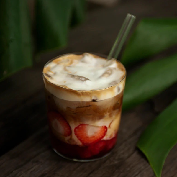 Strawberry Ice Latte