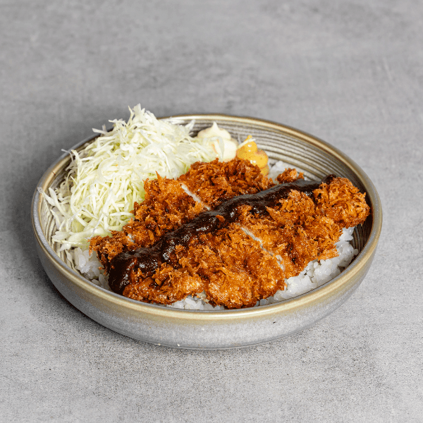 PORK CUTLET RICE BOWL (ข้าวหน้าหมูทอด)