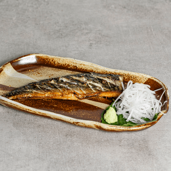 GRILLED MACKEREL WITH SALT (ซาบะย่างเกลือ)