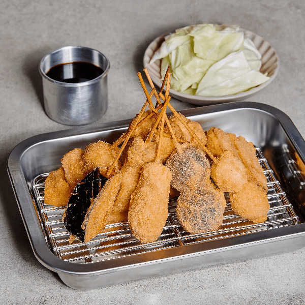 KUSHIKATSU SET 10 STICK (คูชิคัตสึ ชุด 10 ไม้)