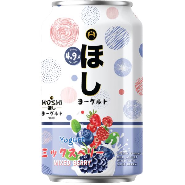 HOSHI CHU-HI MIXED BERRY YOGURT (CAN)