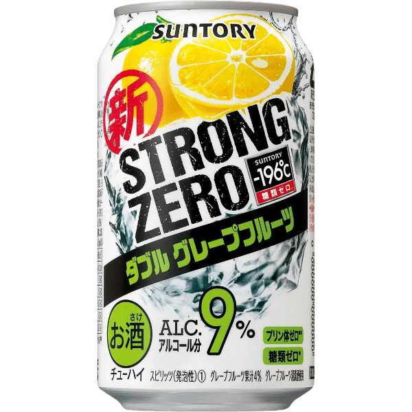 STRONG ZERO DOUBLE GRAPEFRUIT (CAN)