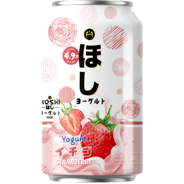 HOSHI CHU-HI STRAWBERRY YOGURT (CAN)