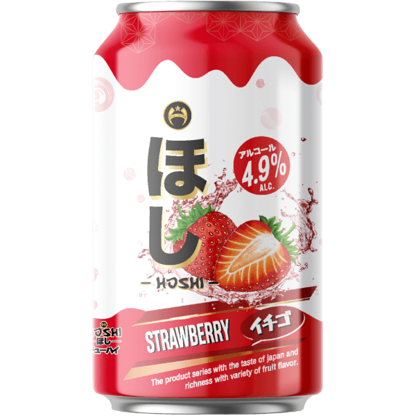 HOSHI CHU-HI STRAWBERRY (CAN)